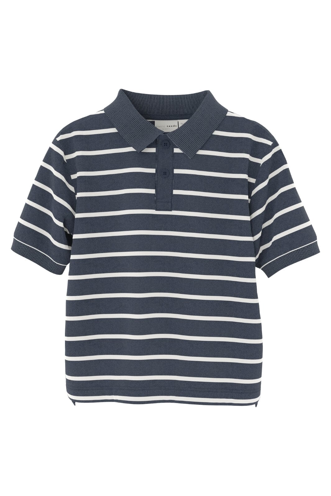 Name It - Nmmvolo Ss Nreg Polo - 4753947 Navy Blazer White