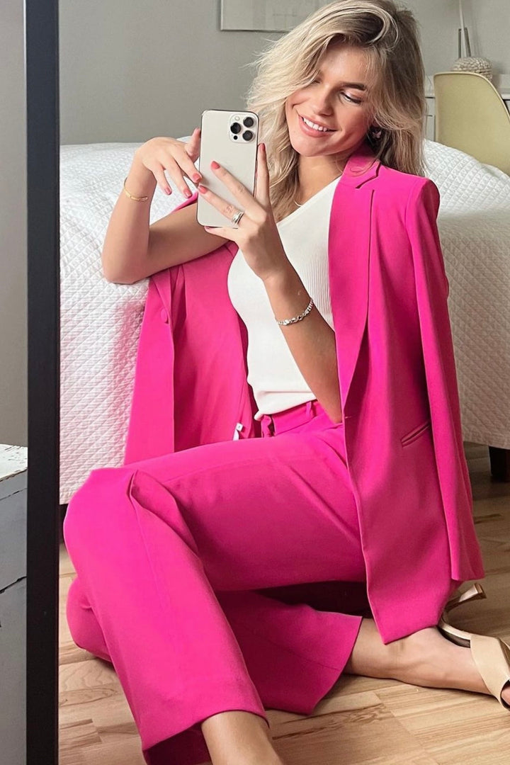Forudbestilling - Neo Noir - Alice Pants - Pink (Maj) Bukser 