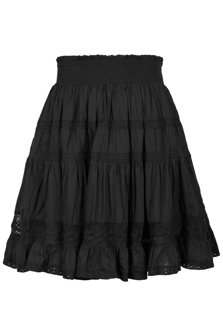 Forudbestilling - Neo Noir - Callia S Voile Skirt 164676 - 100 - Black