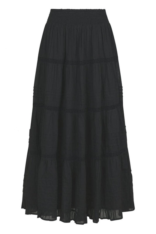 Forudbestilling - Neo Noir - Felicia S Voile Skirt - Black Nederdele 