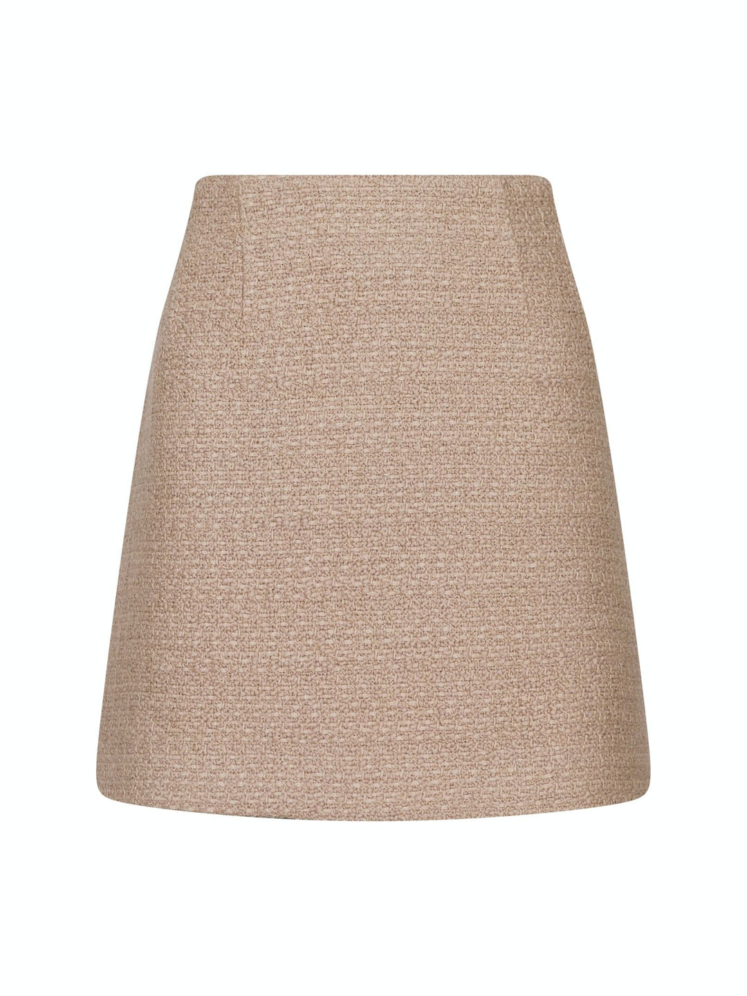 Forudbestilling - Neo Noir - Helmine Classic Boucle Skirt - Sand Nederdele 