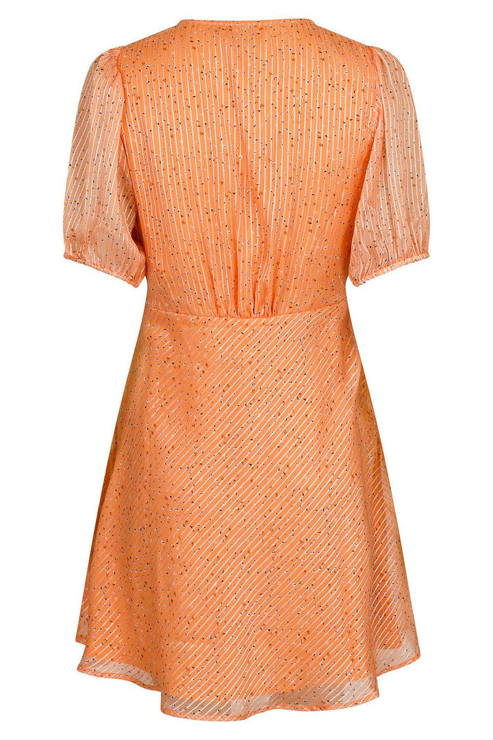 Forudbestilling - Neo Noir - Nobu Sparkle Dress - Tangerine (Slut April) Kjoler 