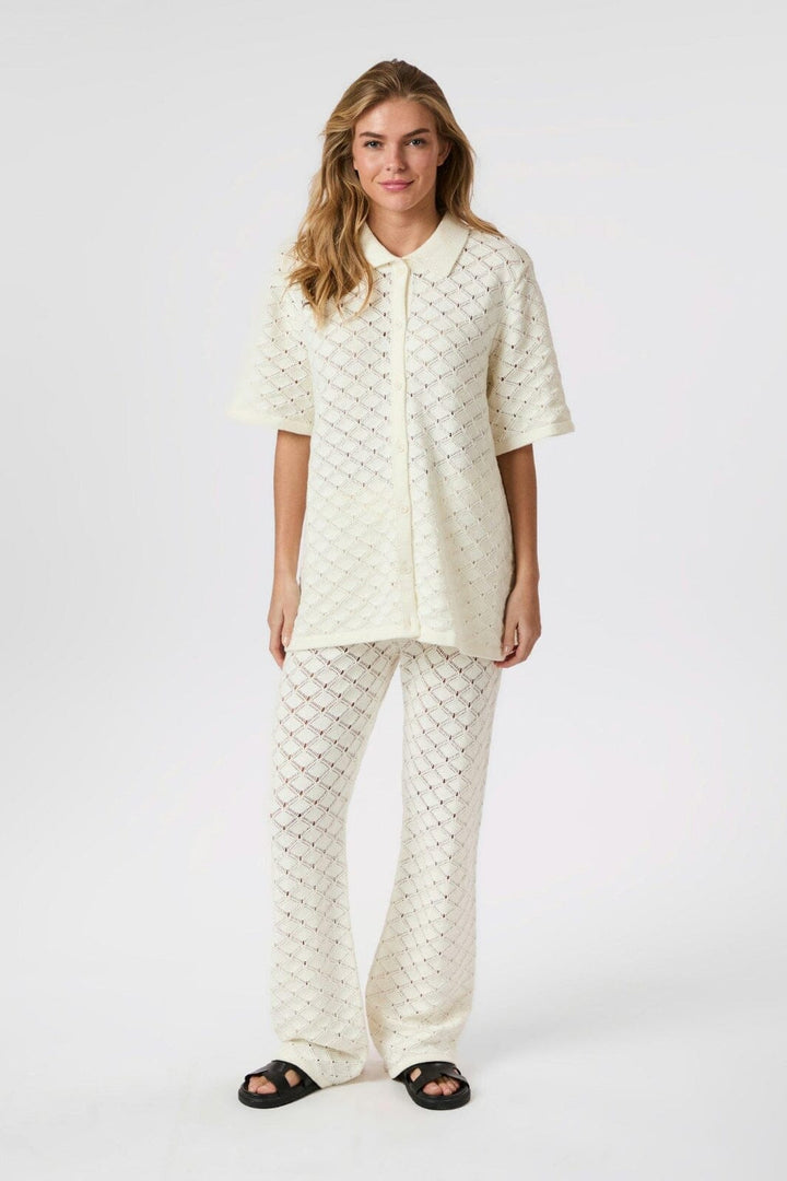 Neo Noir - Sette Crochet Blouse 165216 - 121 - Off White