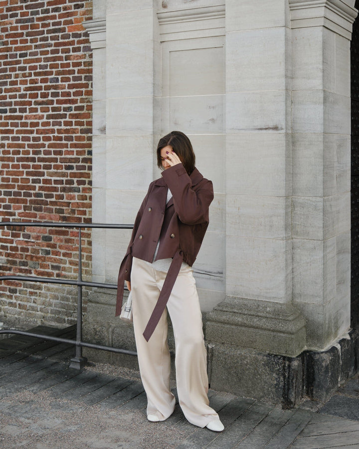 Forudbestilling - Neo Noir - Sia F Jacket 161464 - 584 - Chocolate Brown Jakker 