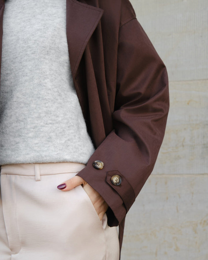 Forudbestilling - Neo Noir - Sia F Jacket 161464 - 584 - Chocolate Brown Jakker 