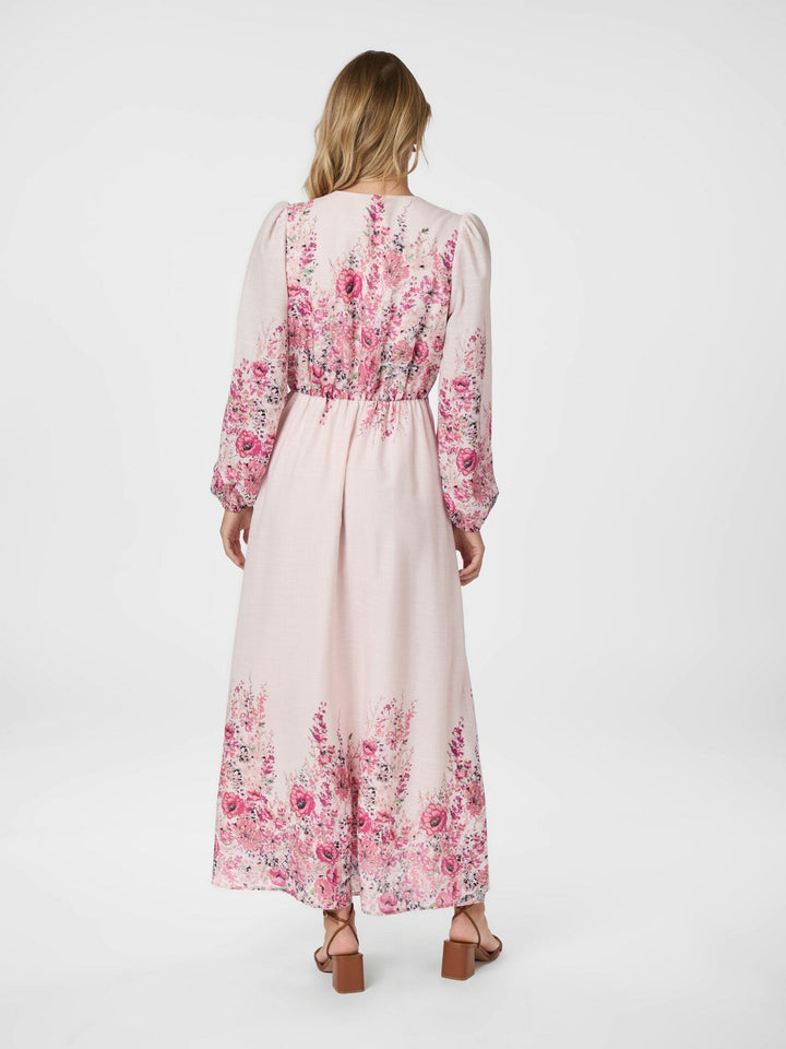 Forudbestilling - Neo Noir - Silfi Flower Print Dress 164828 - 165 - Rose Kjoler 