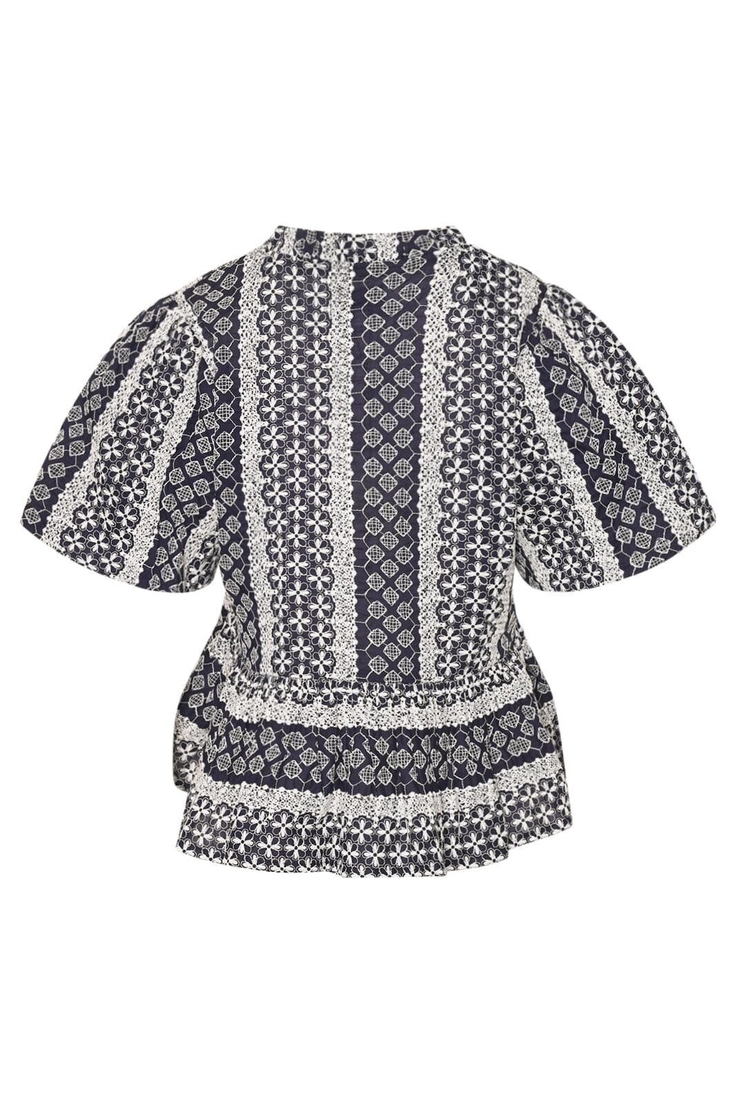 Noella - Lorraine Blouse 13380002 - 1342 - Navy Sugar Combo