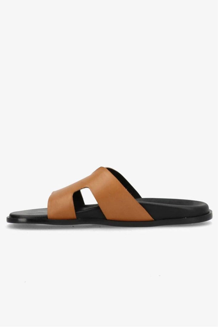 Forudbestilling - Phenumb Copenhagen - Rae Leather SD-4008 - Cognac Sandaler 
