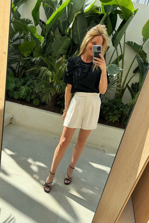 Forudbestilling - Valentin Studio - Josie Shorts - Ivory Shorts 