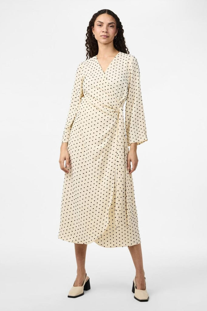 YASTULMA 7/8 LONG WRAP DRESS S. YASTULMA 7/8 LONG WRAP DRESS S.