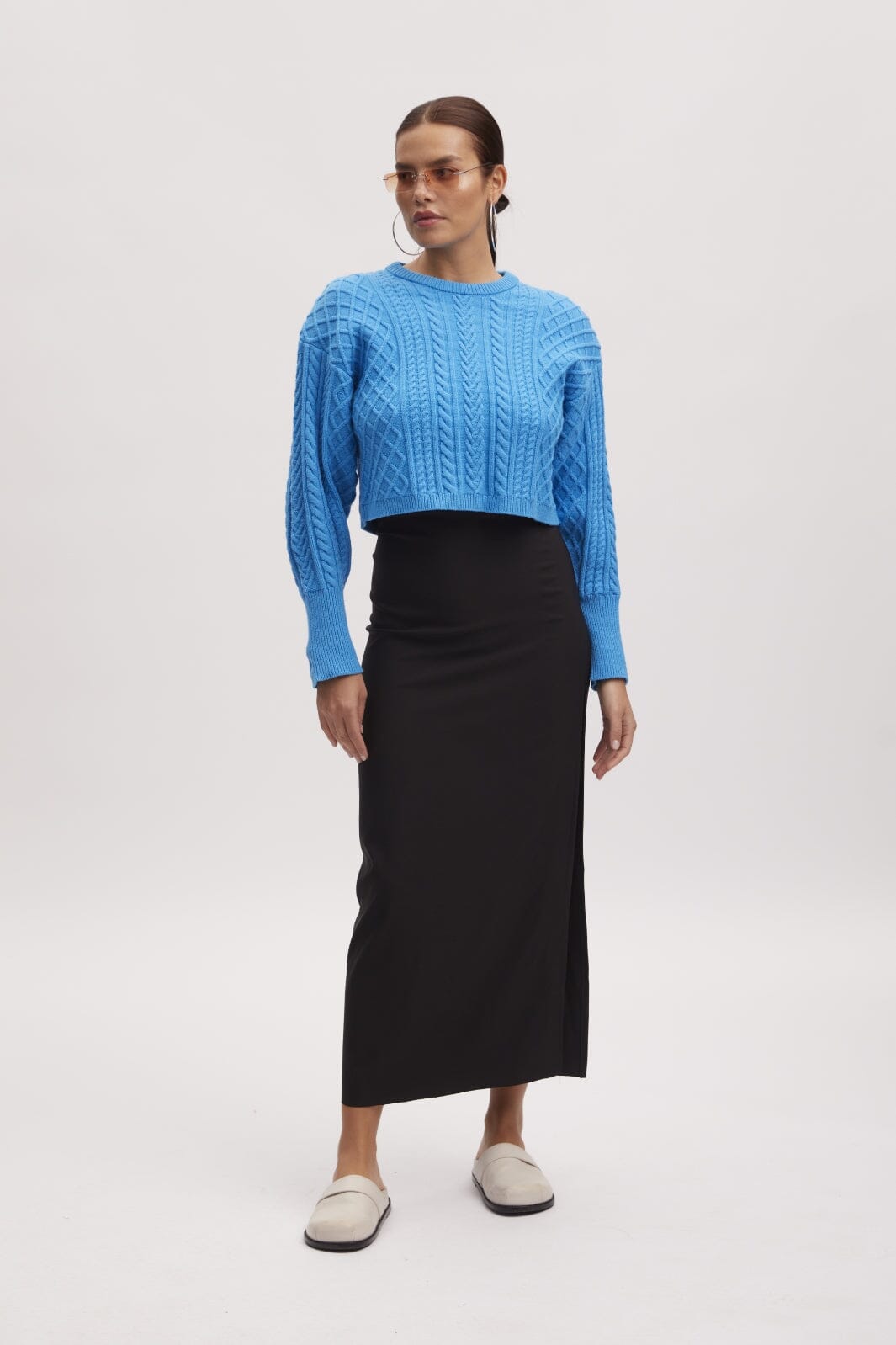 Gestuz - CoveGZ MW maxi skirt - Black Nederdele 
