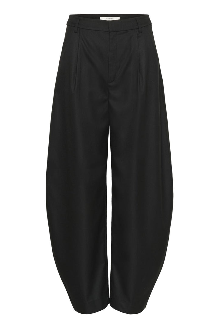 Gestuz - Gzcallia Barrel Pants 10910449 - 100017 - Black Bukser 