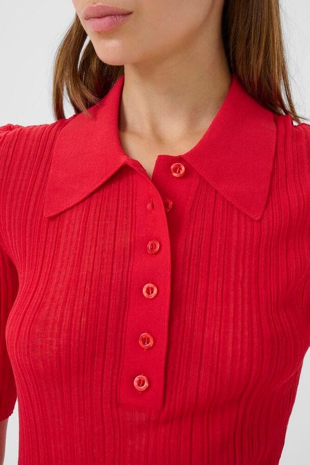 Gestuz - Gzclene Top 10911077 - 181660 - Tomato Toppe 