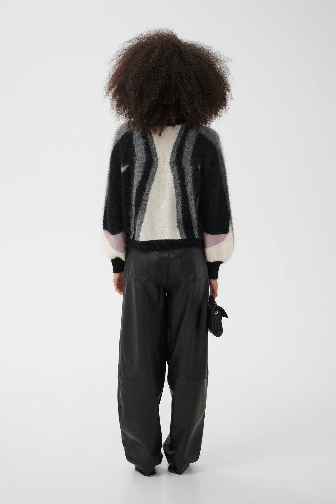 Gestuz - Gzdebbie Multi Cardigan 10911645 - 1000039 - Black/Off White/Grey/Quail Cardigans 