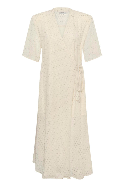 Gestuz - Gzdorah P Wrap Dress 10911150 - 109386 - Birch Dot Kjoler 