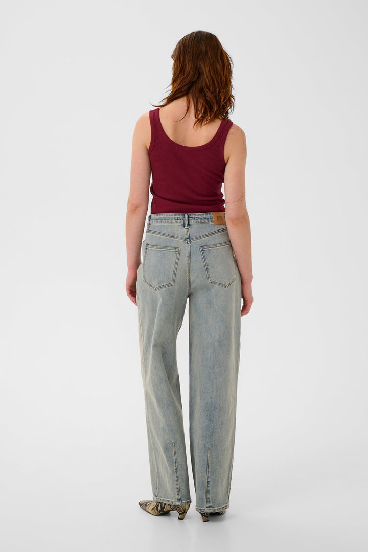Gestuz - Gzdrew Logo Top 2.0 10910067 - 191724 - Cabernet Toppe 