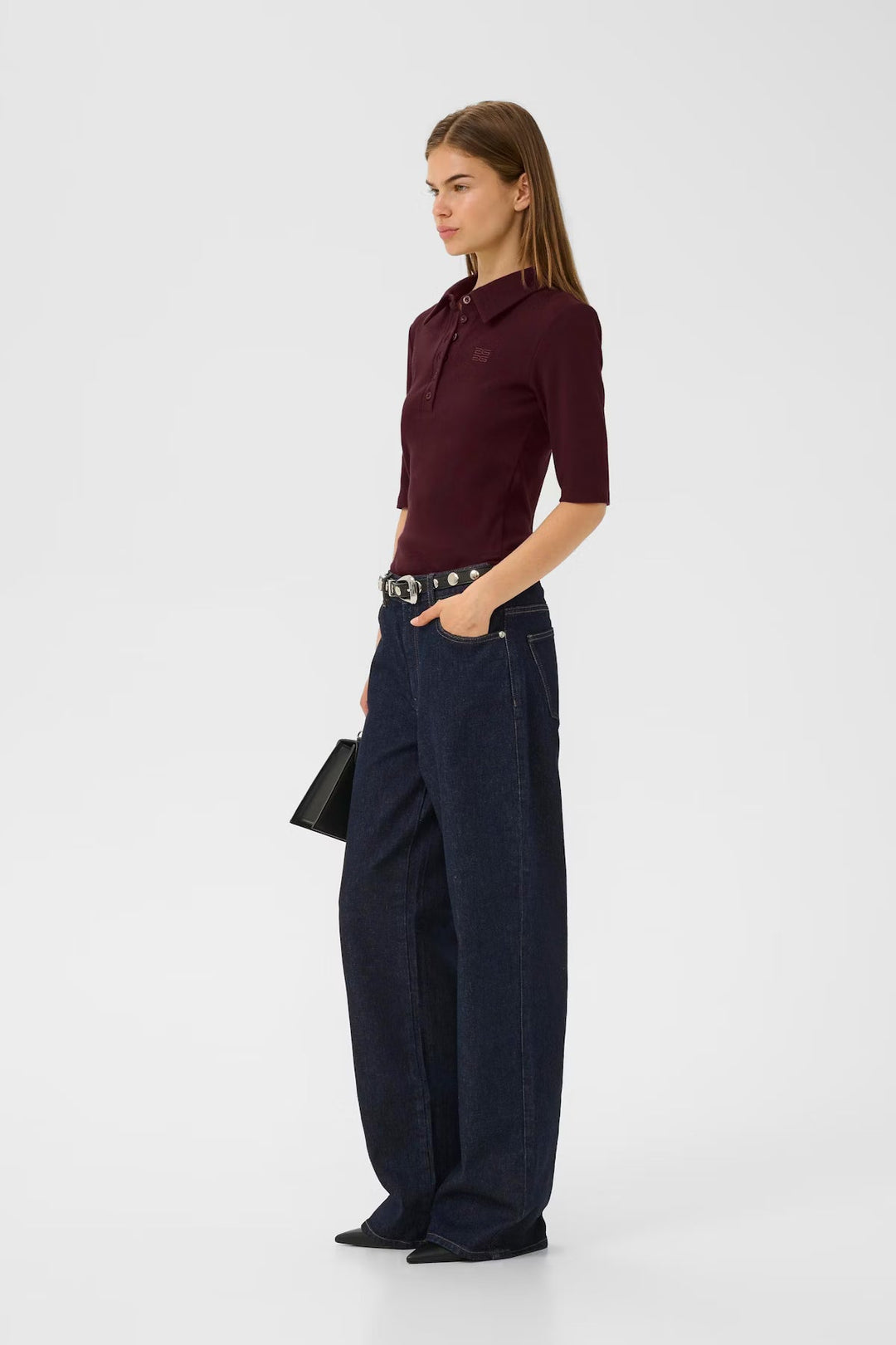 Gestuz - Gzdrew Polo Top 10910593 - 108291 - Aronia Toppe 