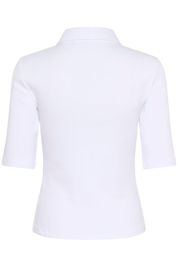 Gestuz - Gzdrew Polo Top 10910952 - 110601 - Bright White Toppe 
