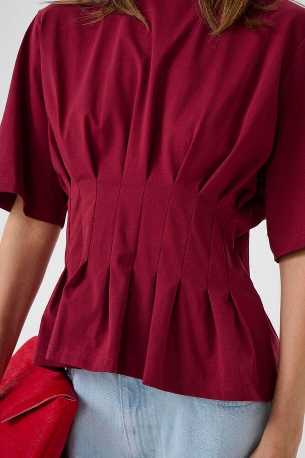 Gestuz - Gzinez Tee 10910147 - 191724 - Cabernet Bluser 