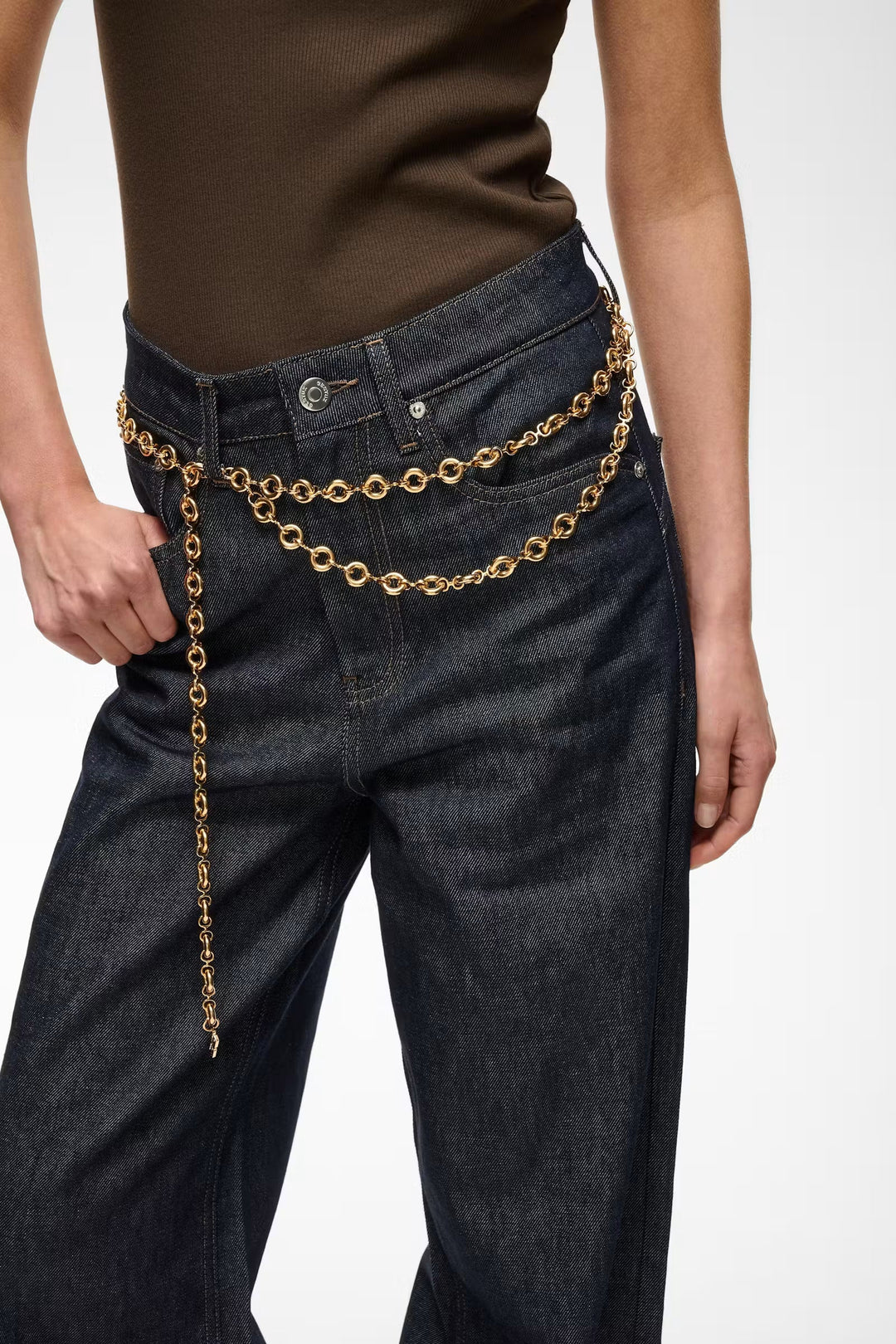 Gestuz - Gzrincka Chain Belt 10911615 - 100009 - Gold Bælter 