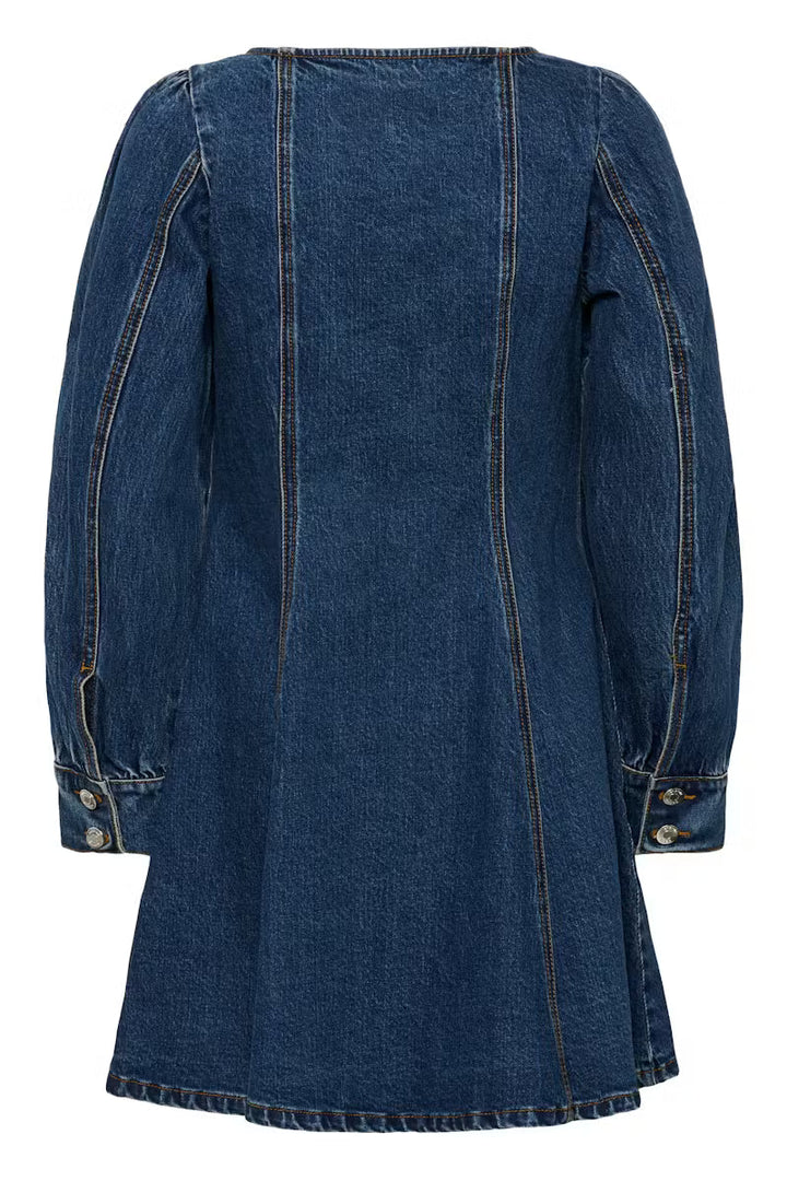 Gestuz - Gzsamia Dress 10911019 - 109201 - Indigoblue Kjoler 