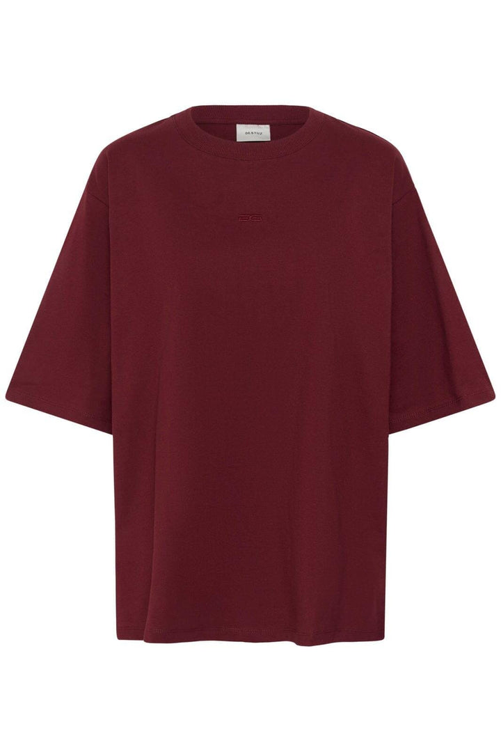 Gestuz - Gztimune Tee 10911405 - 191724 - Cabernet T-shirts 