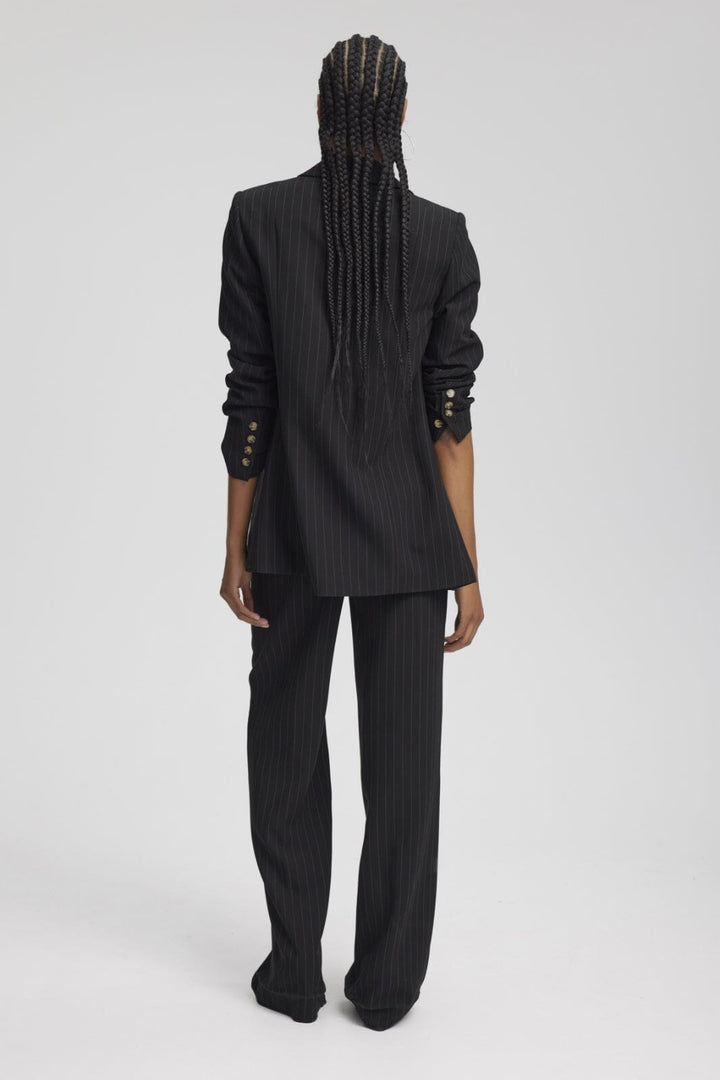 Gestuz - JoelleGZ pinstripe blazer NOOS - black pinstripe Blazere 