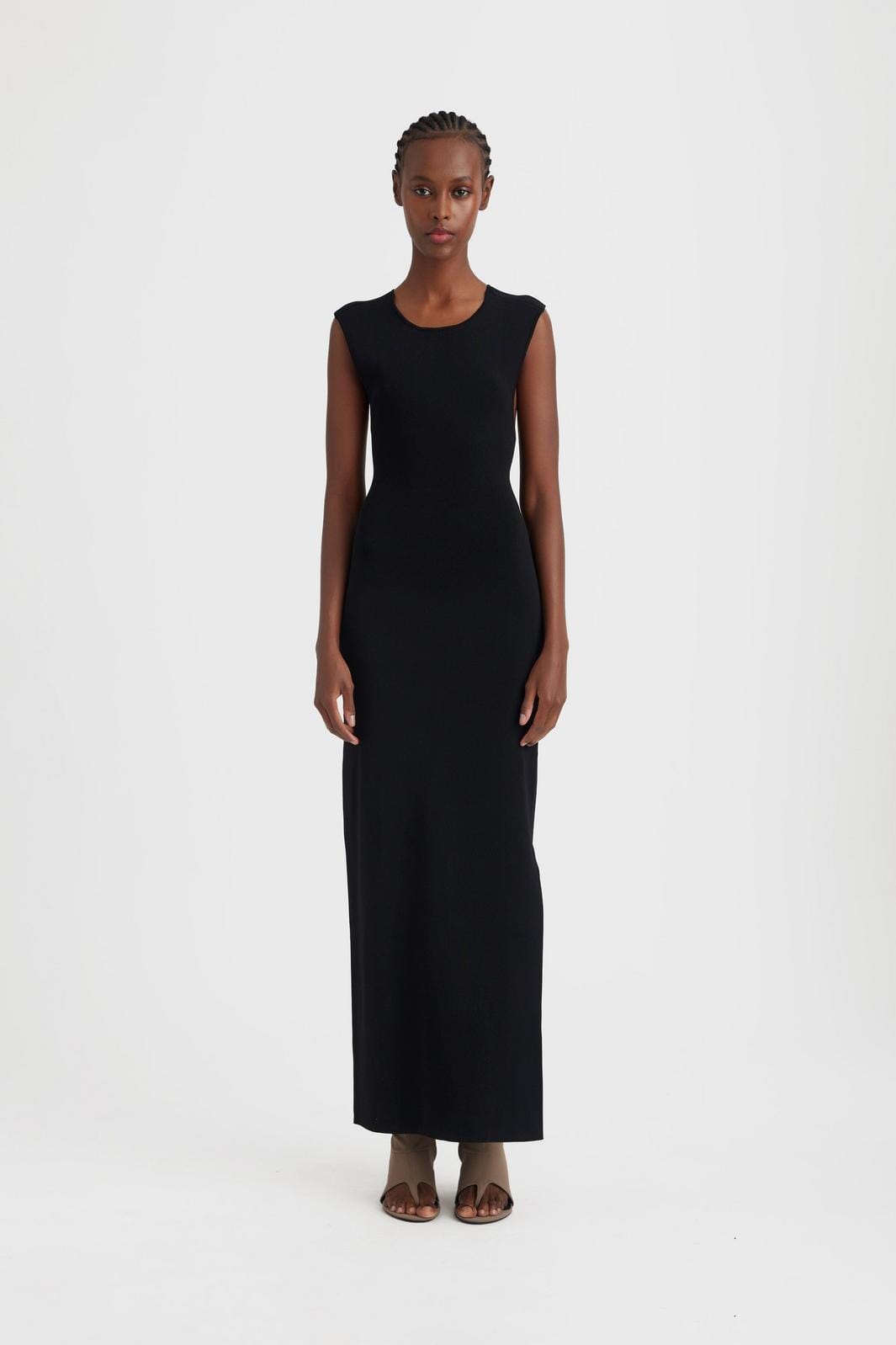 Forudbestilling - Gestuz - MarielGZ long dress - Black Kjoler 