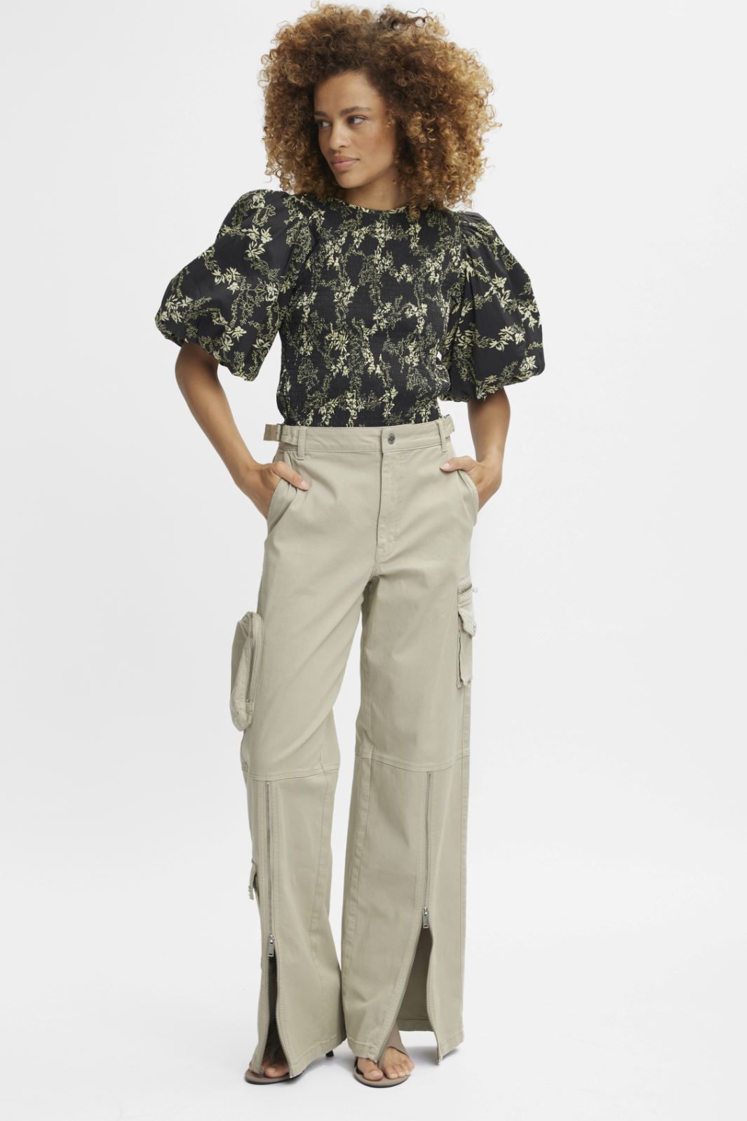 Gestuz - MirjaGZ HW cargo pants - Abbey Stone Bukser 