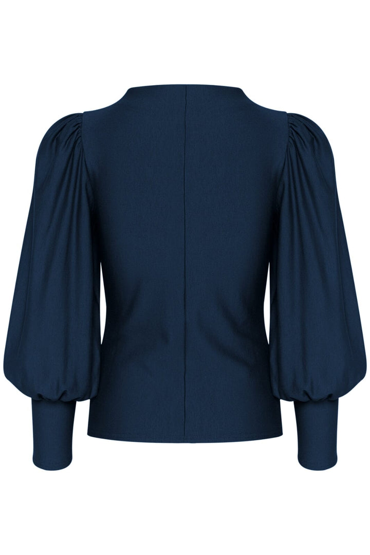 Gestuz - Rifagz Puff Blouse - 194024 Dress Blues