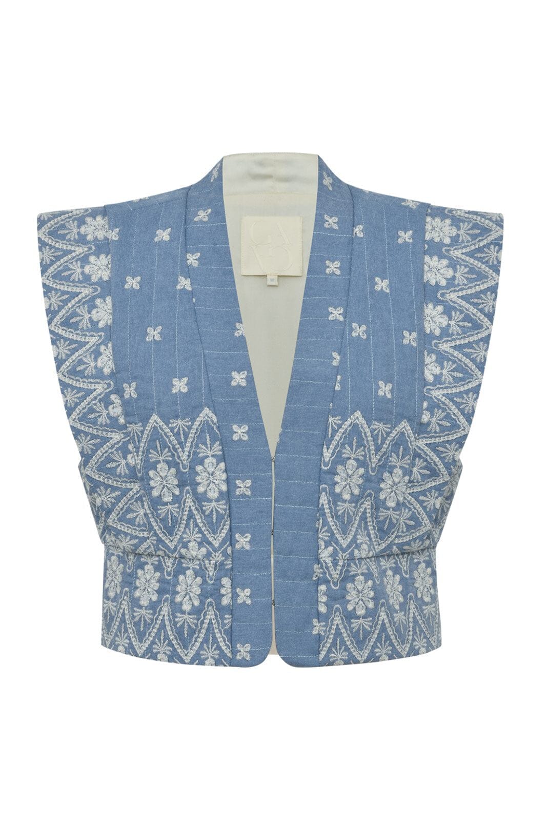 Gossia - Aninago Ji Vest G2876 - Chambrey Blue