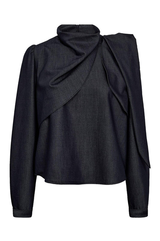 Gossia - Anissago Blouse G2706 - Dark Blue Bluser 