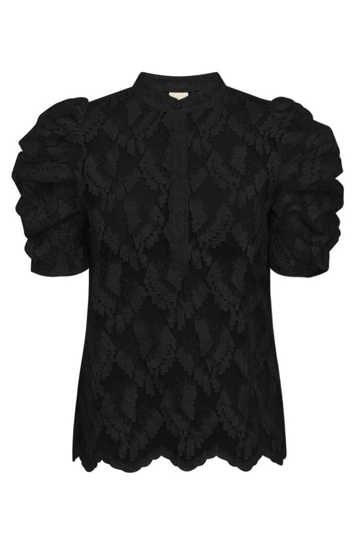 Gossia - Anngo Sofie Blouse G2653 - Black Bluser 