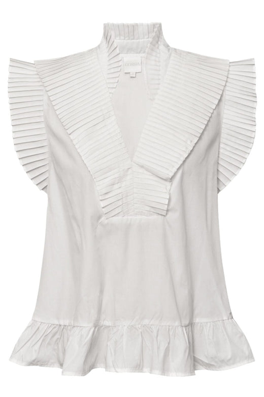 Gossia - Anngo Top - Off-white Bluser 