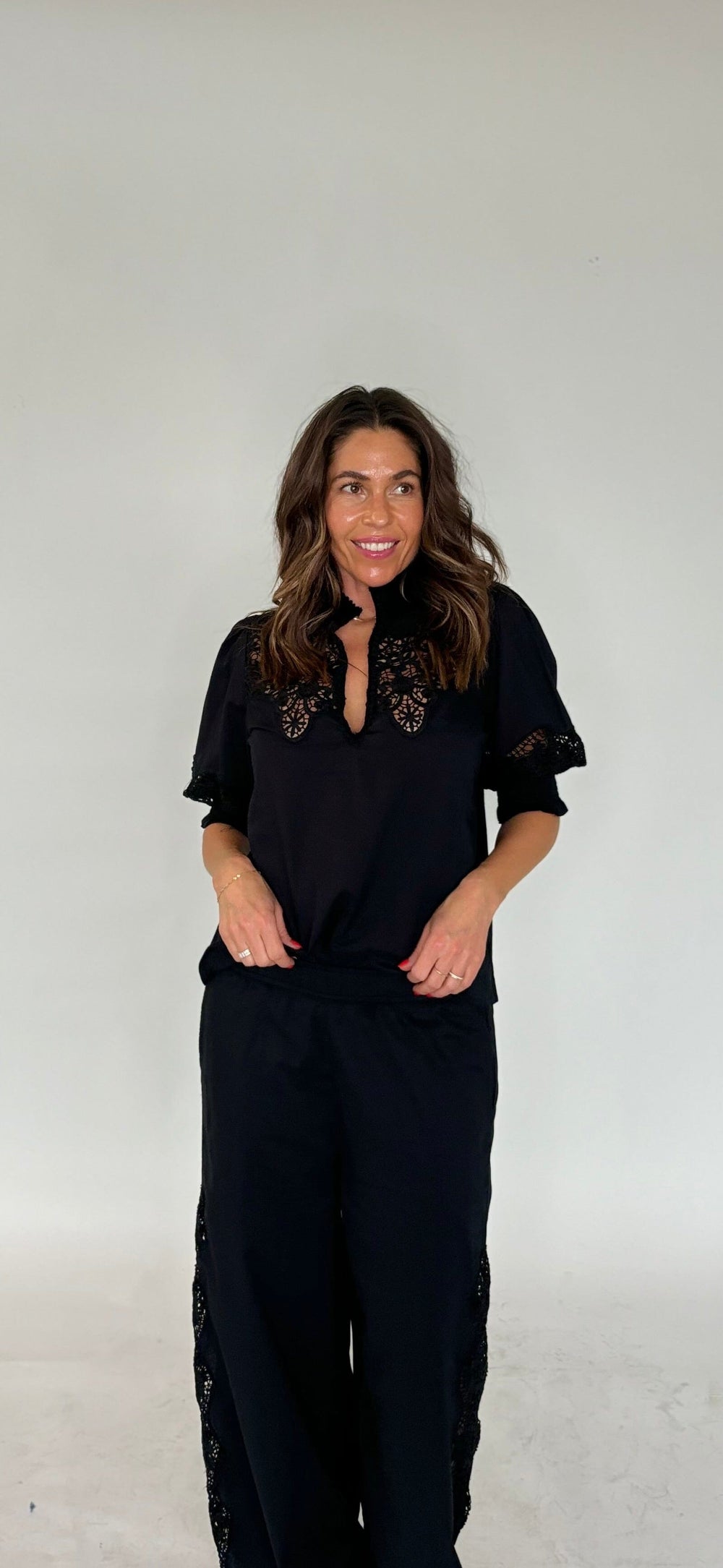 Gossia - Annikego Blouse G2496 - Black Bluser 