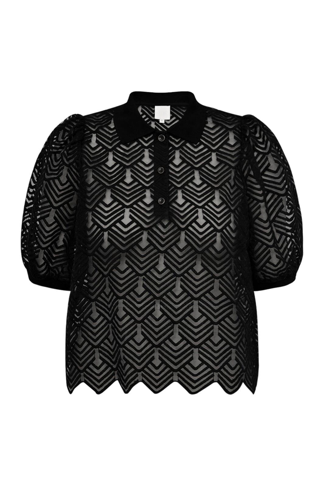 Gossia - Avago Polo Tee G2453 - Black