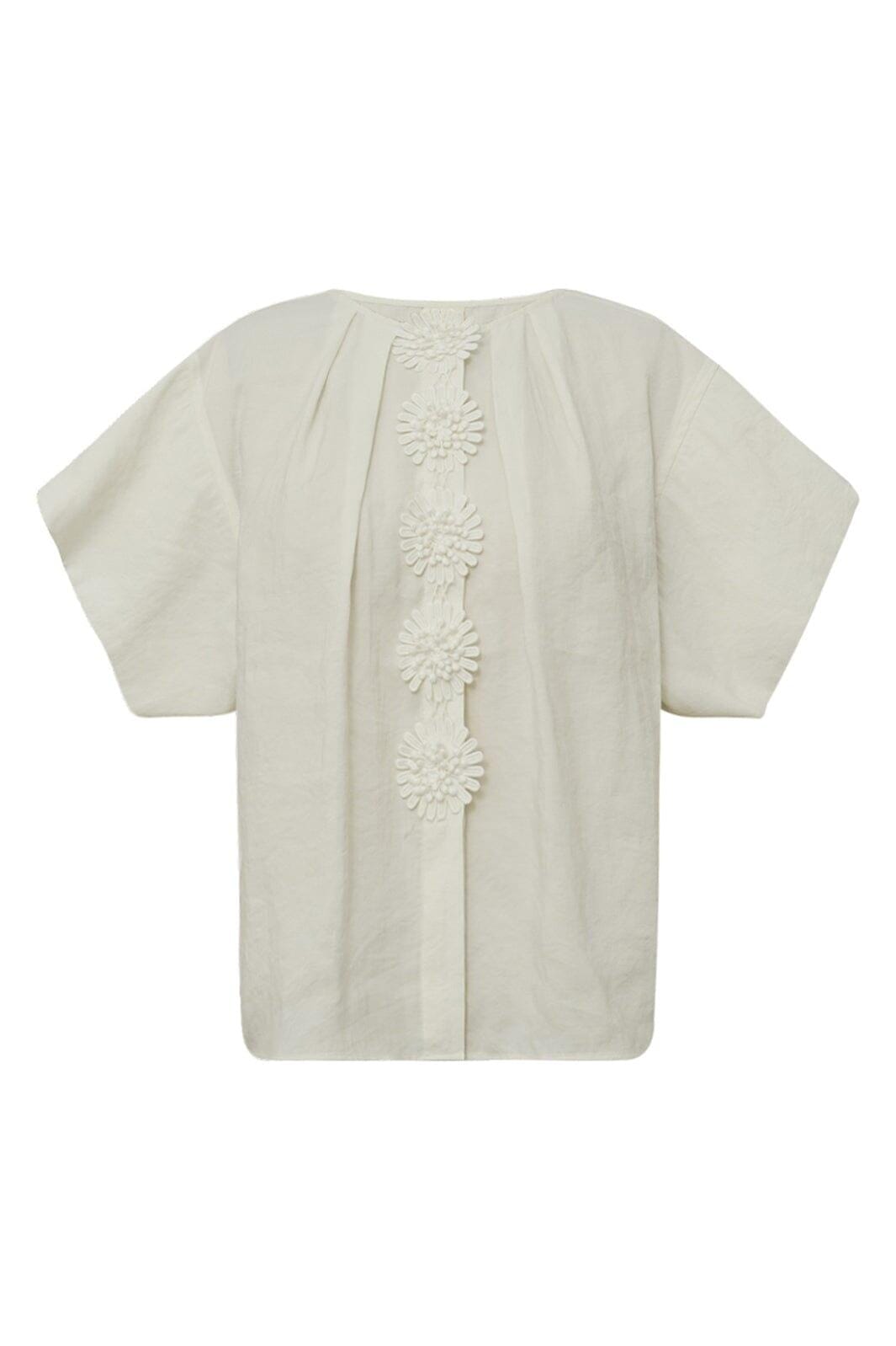 Gossia - Bellamygo Blouse G2961 - Creme