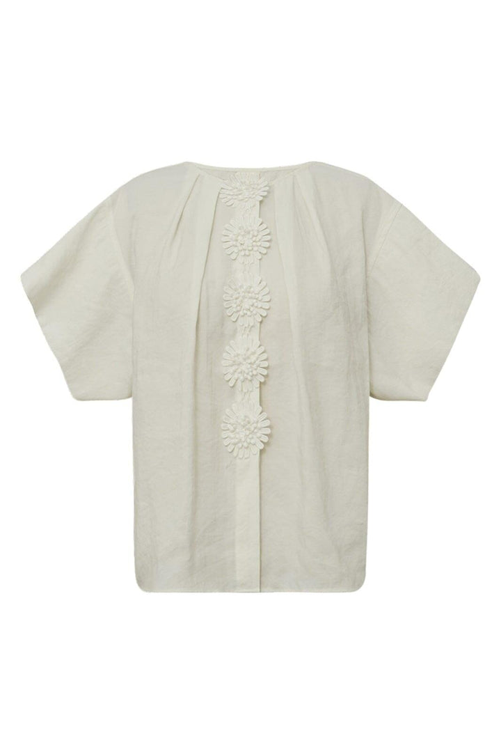 Gossia - Bellamygo Blouse G2961 - Creme