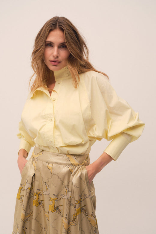 Gossia - Chalottego Shirt G2741 - Soft Lemon Skjorter 