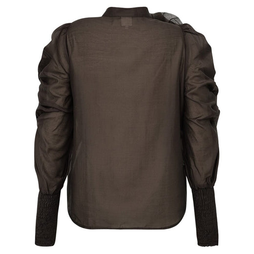 Gossia - Devinego Blouse G2846 - Coffee Bluser 