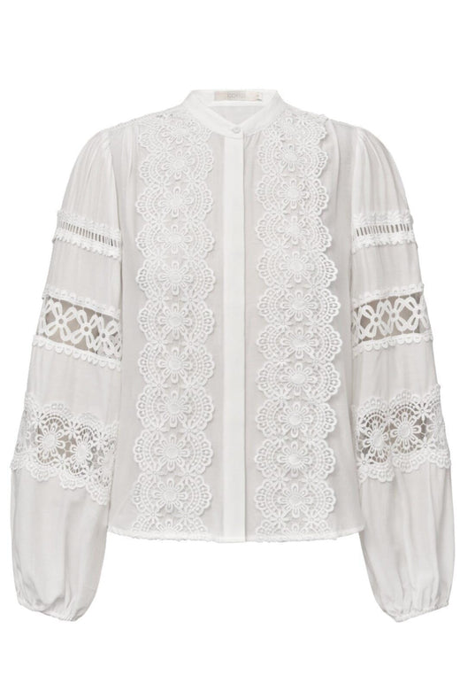 Gossia - Julinago Shirt - Off-white Bluser 