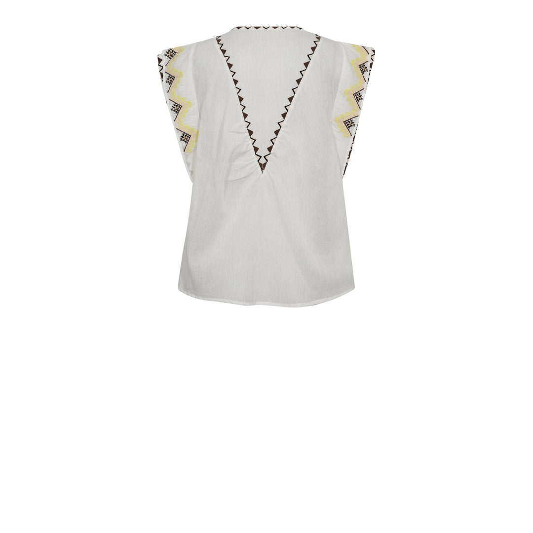 Gossia - Livgo Blouse G2779 - Off-White Bluser 