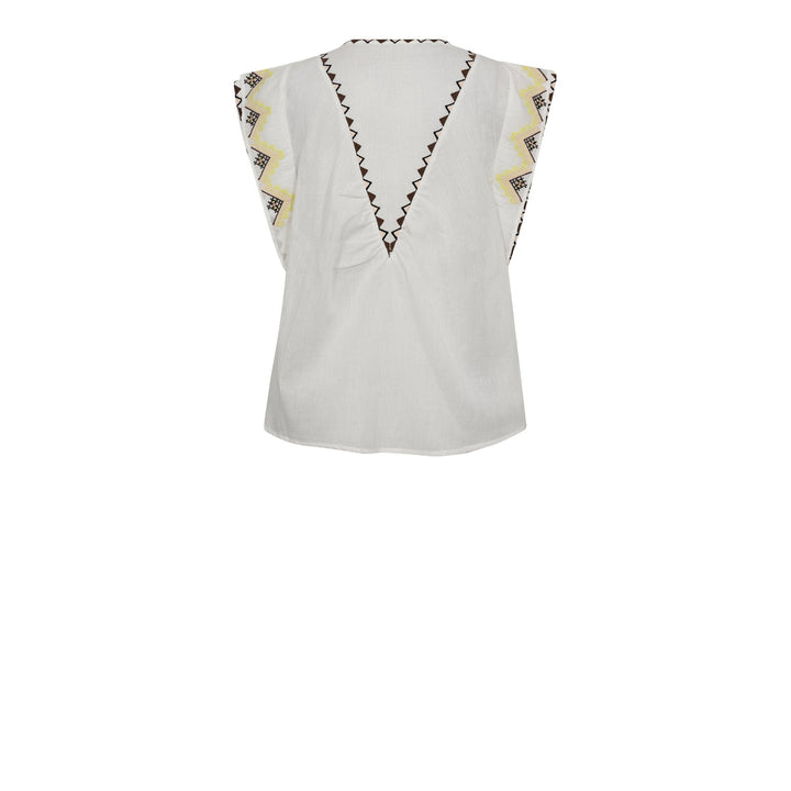 Gossia - Livgo Blouse G2779 - Off-White Bluser 
