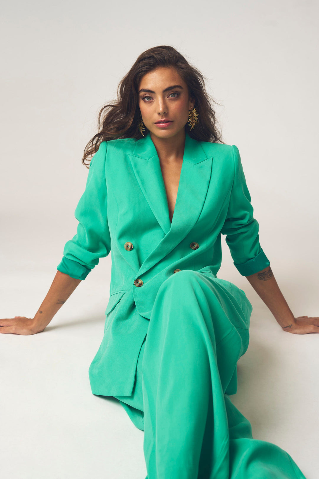 Gossia - Magga Blazer G1182 - Diamond Green Blazere 