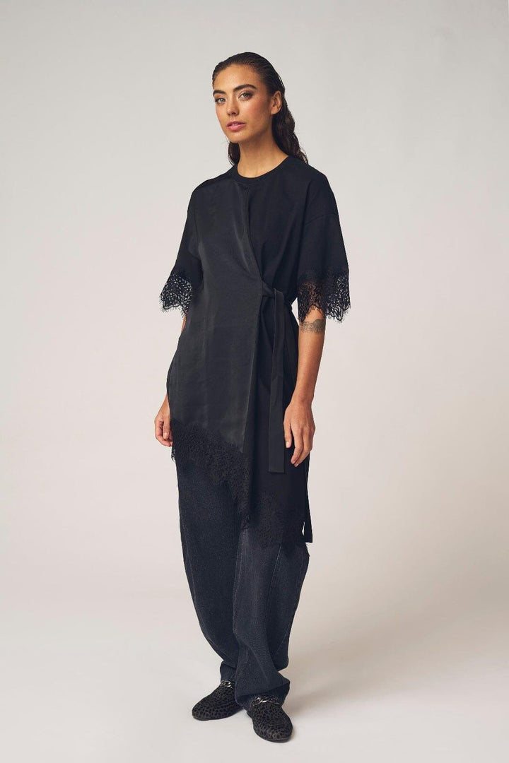 Gossia - Maikago Tunic Dress G3144 - Black Kjoler 