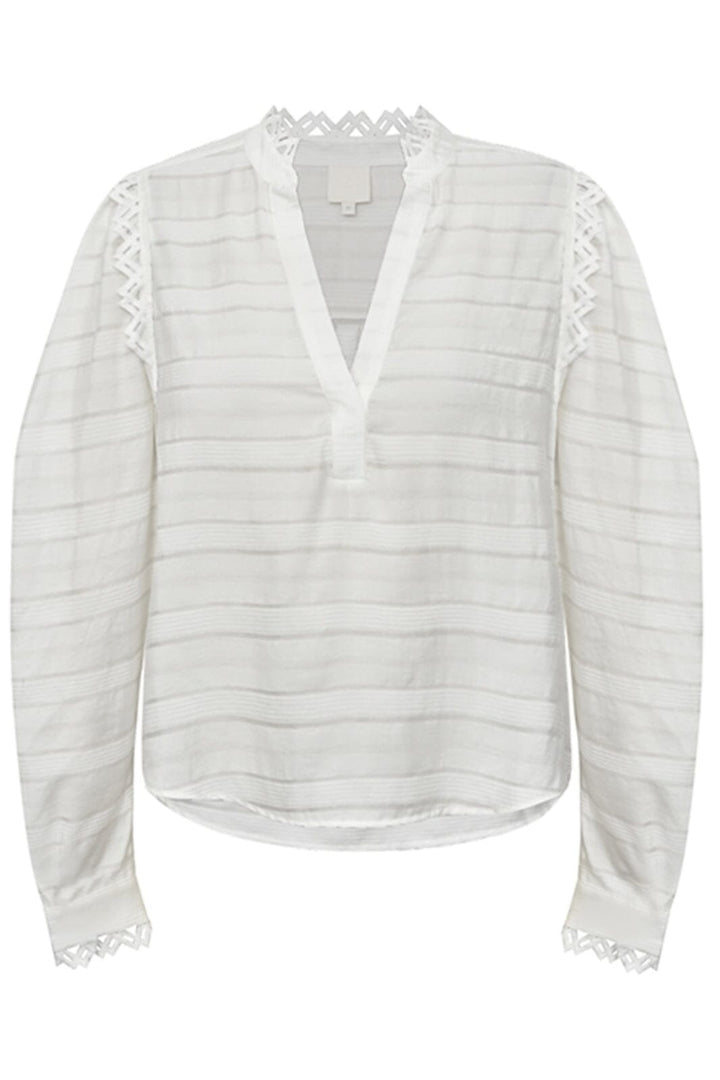 Gossia - Nahlago Blouse - Off-white Bluser 