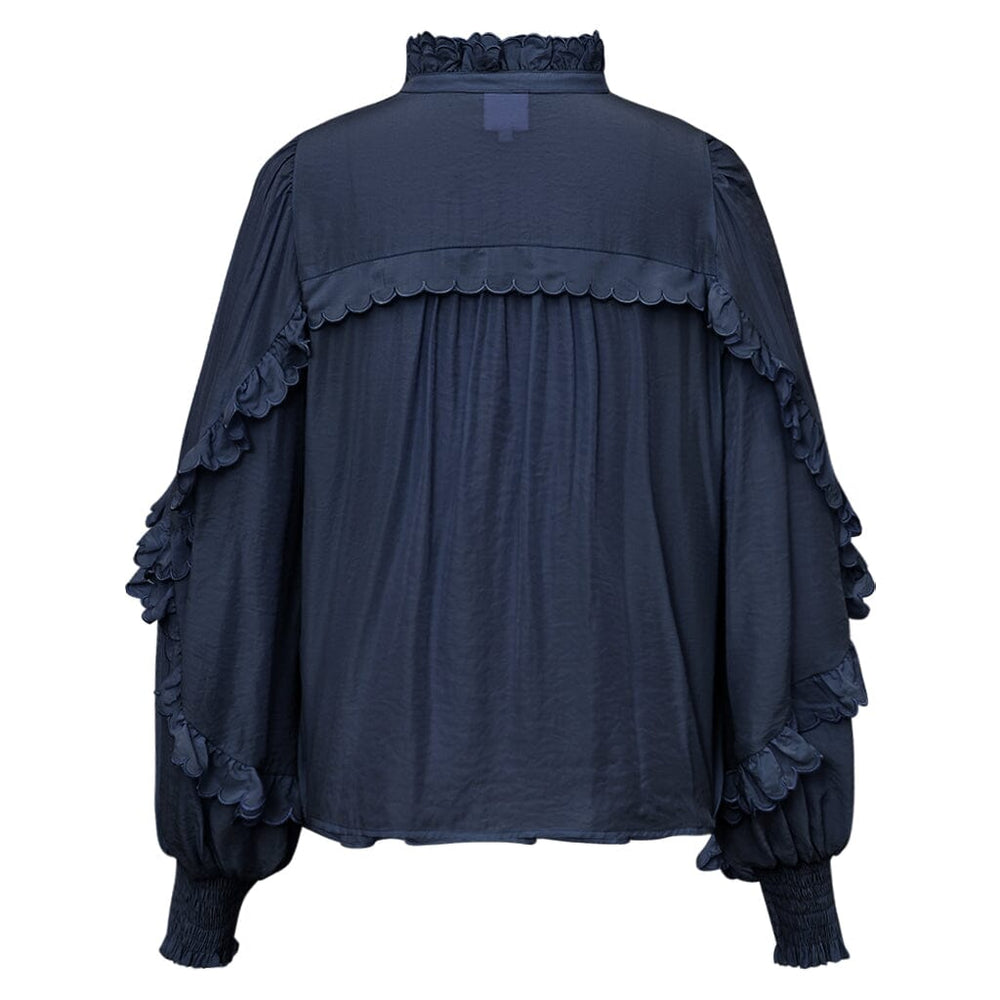 Gossia - Nanago Blouse G2618 - Dark Navy Bluser 