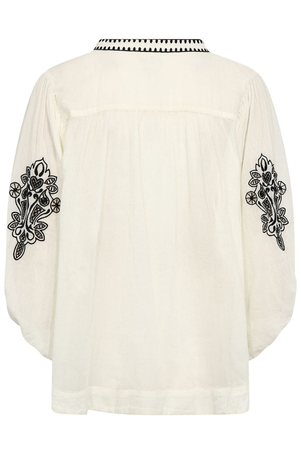 Gossia - NouraGO Blouse - cream - Black Skjorter 