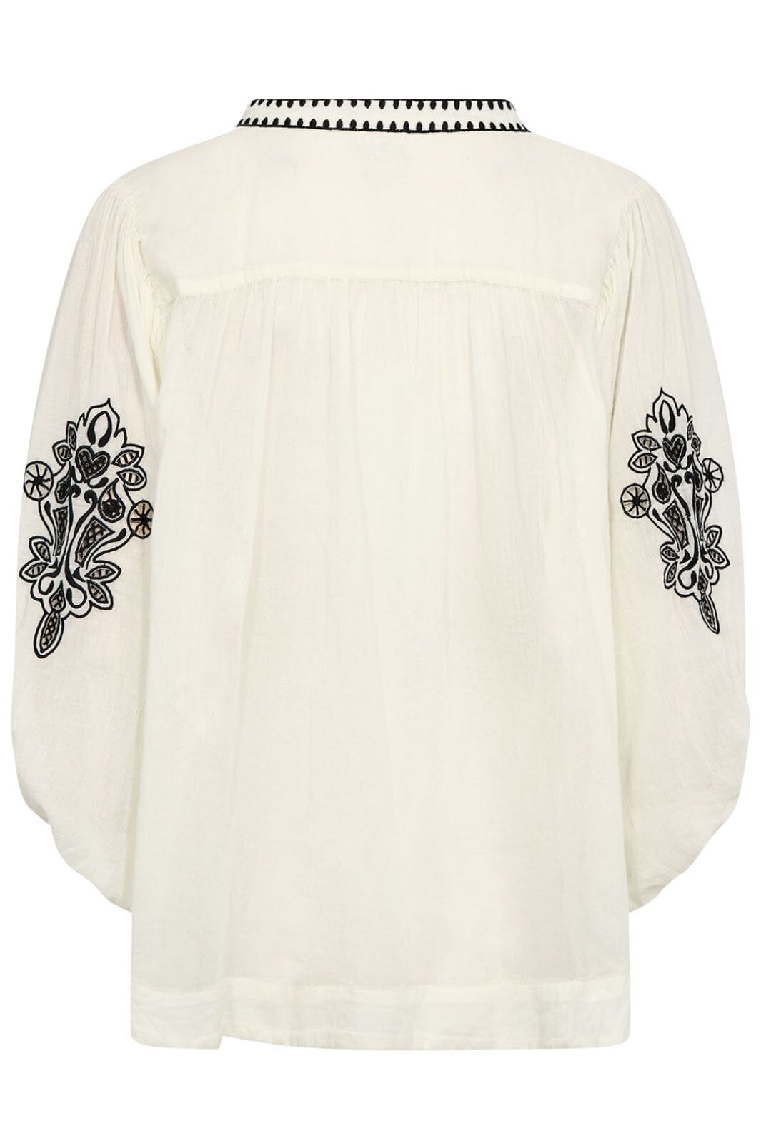 Gossia - NouraGO Blouse - cream - Black Skjorter 