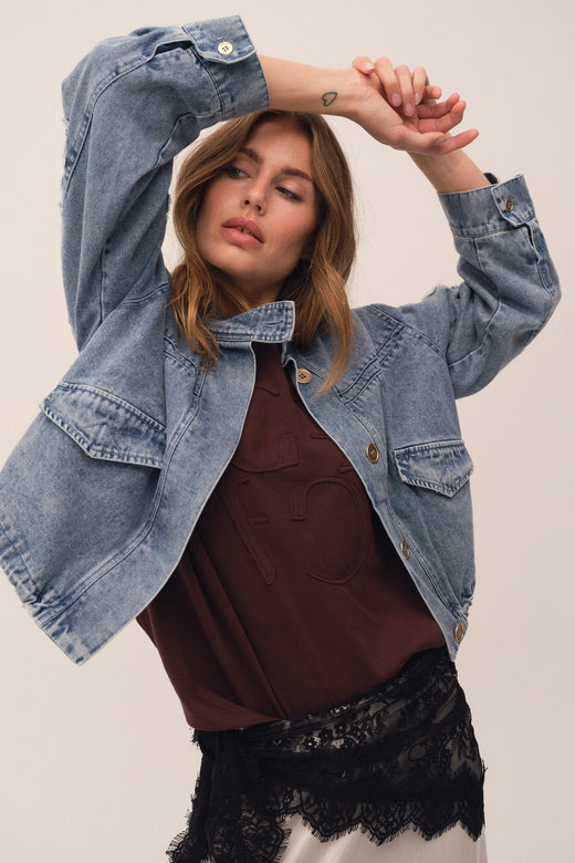 Gossia - Salliego Jacket G2839 - Denim Blue Jakker 